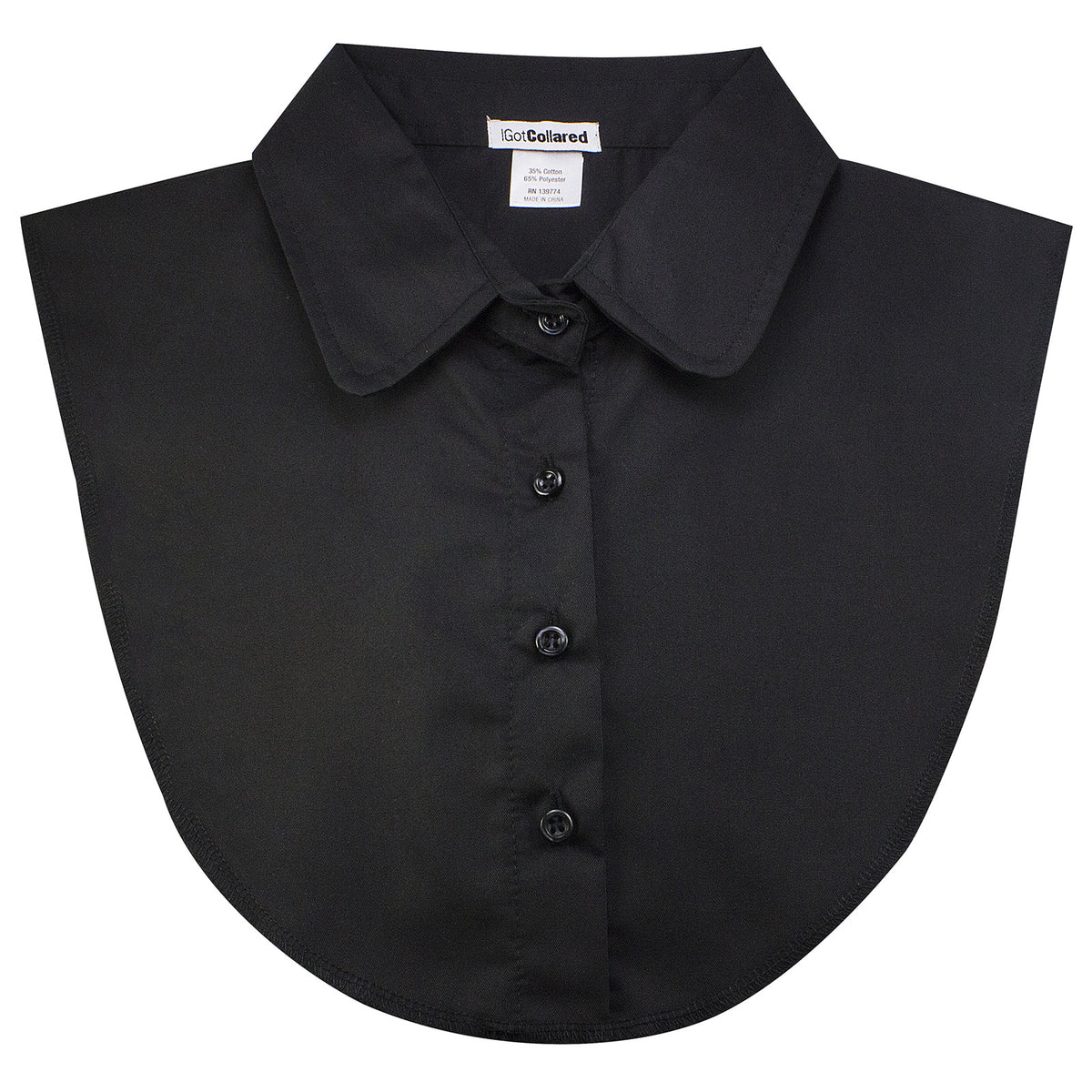 Black Peter Pan Dickey Collar – IGotCollared Dickey / Dicky