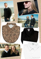 3-Pack Fall Collection - White, Black, Leopard Print